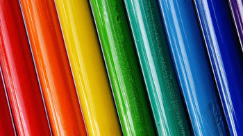 Colorful Tubes 5K screenshot