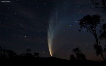 Comet P1 McNaught screenshot