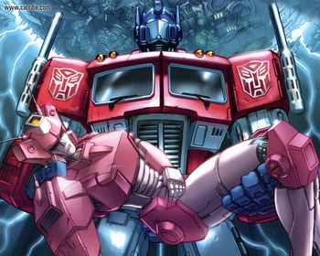 Comic Wall Transformers screenshot