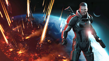 Commander Shepard in Mass Effect 3 screenshot