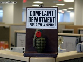Complain Department screenshot