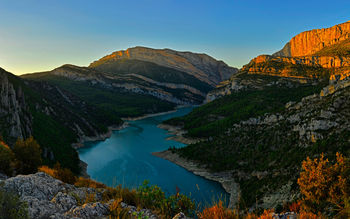 Congost River Mountain Range Spain screenshot