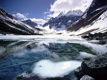 Consolation Lake, Banff National Park, Alberta, Canada screenshot