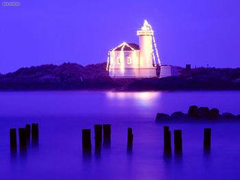 Coquille River Light Bandon Oregon screenshot