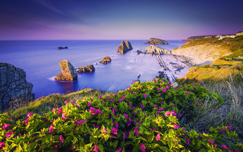 Costa Quebrada Cantabria Spain Coast screenshot