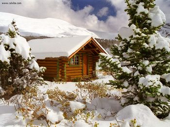 Cozy Log Cabin Mount Assiniboine British Columbia Canada screenshot