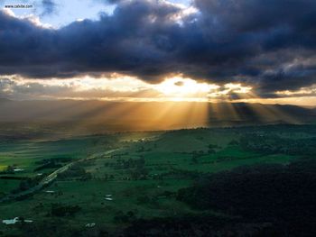 Crepuscular Ray Sunset screenshot