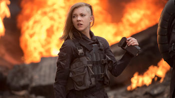Cressida Natalie Dormer Hunger Games screenshot