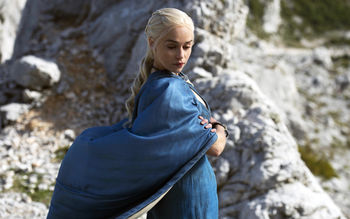 Daenerys Targaryen in Game of Thrones screenshot