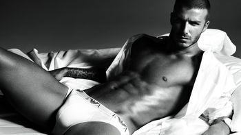 David Beckham White Lingerie X screenshot