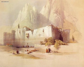 David Roberts - The Monastery Of Saint Catherine screenshot