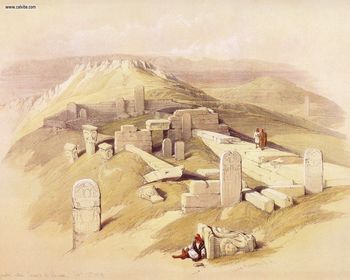 David Roberts - The Temple Of Gebel Garabe screenshot