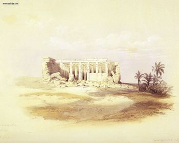 David Roberts - The Temple Of Wadi Maharraka screenshot