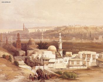 David Roberts - View Of Cairo To The East screenshot