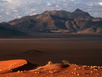 Dawn Namib Desert Namibia screenshot