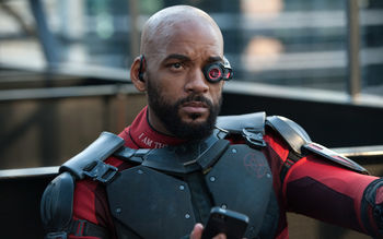 Deadshot Will Smith Suicide Squad 4K screenshot