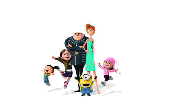 Despicable Me 3 Gru Margo Agnes Edith Lucy Wilde Minion screenshot