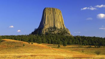 Devils Tower In Autumn, Wyoming screenshot