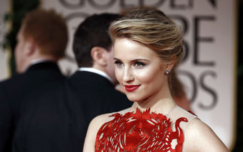 Dianna Agron Fashion Awards screenshot