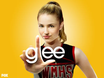 Dianna Agron in Glee screenshot