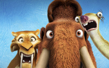 Diego Manny Scrat Ice Age Collision Course screenshot