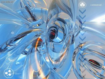 Digital Art Blue Celestial screenshot