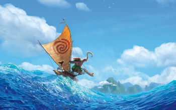 Disney Moana 2016 Animation screenshot