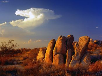 Distant Thunder Mojave Desert California screenshot