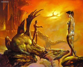 Divine Reward By Boris Vallejo screenshot