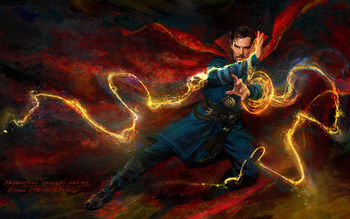 Doctor Strange Concept Art 4K screenshot