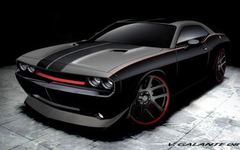 Dodge Challenger Back screenshot