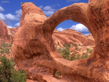 Double O Arch Arches National Park Utah screenshot