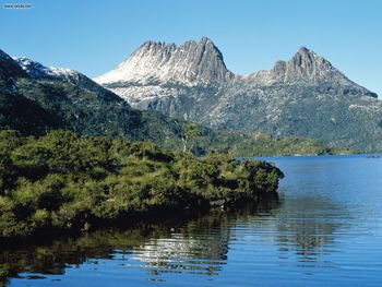 Dove Lake At Cradle Mountain Tasmania Australia screenshot