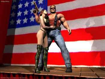 Duke Nukem D-day screenshot