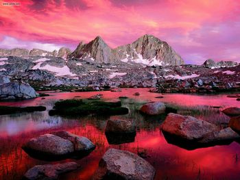 Dusy Basin Kings Canyon California screenshot