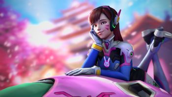 Dva Overwatch 4K screenshot