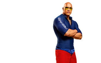 Dwayne Johnson Baywatch 4K screenshot