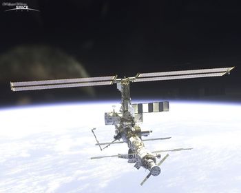 Earth And ISS screenshot