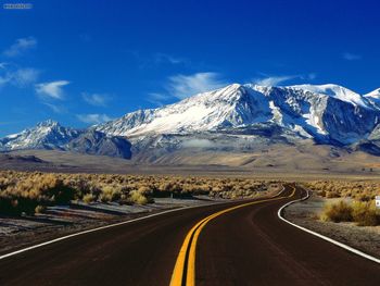 Eastern Sierra Back Road California screenshot