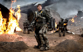 Edge of Tomorrow Tom Cruise screenshot