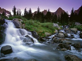 Ediza Creek Falls, Ansel Adams Wilderness, California screenshot
