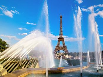Eiffel Tower And Fountain, Paris, France screenshot