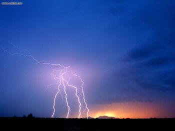 Electric Evening Picacho Peak Arizona screenshot