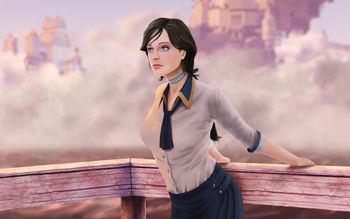 Elizabeth Bioshock Infinite screenshot