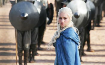 Emilia Clarke in  Game of Thrones 3 screenshot