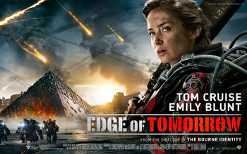 Emily Blunt in Edge of Tomorrow screenshot