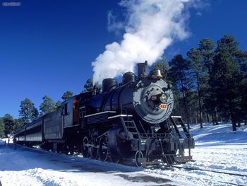 Engine Grand Canyon Railway Arizona screenshot