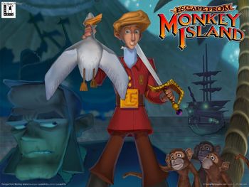 Escape From Monkey Island screenshot