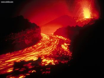 Evening Splendor Volcanoes National Park Hawaii screenshot
