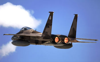 F 15 Eagle from Nellis Air Force Base screenshot